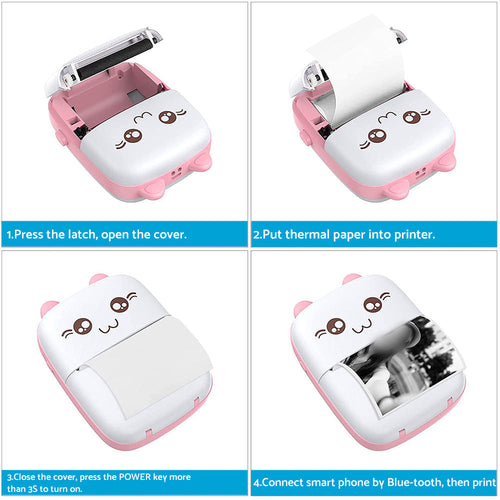 Pocket Thermal Printer Mini Bluetooth