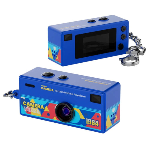 Mini Thumb Camera 1080P Wide Angle Lens Student Outdoor Sports Camera With 32GB Card Photo Video Mini Travel Pocket Camera