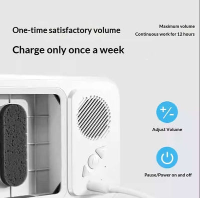 Waterproof Bluetooth Speaker Phone Holder For Bathroom And Shower