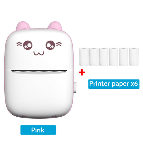 Pocket Thermal Printer Mini Bluetooth